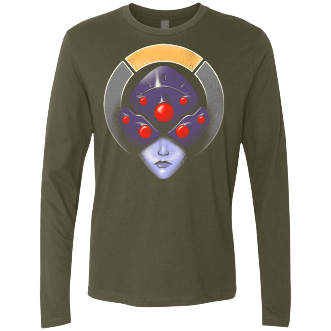 T-Shirts Military Green / Small The Widow Assassin Men's Premium Long Sleeve