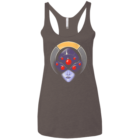 T-Shirts Macchiato / X-Small The Widow Assassin Women's Triblend Racerback Tank