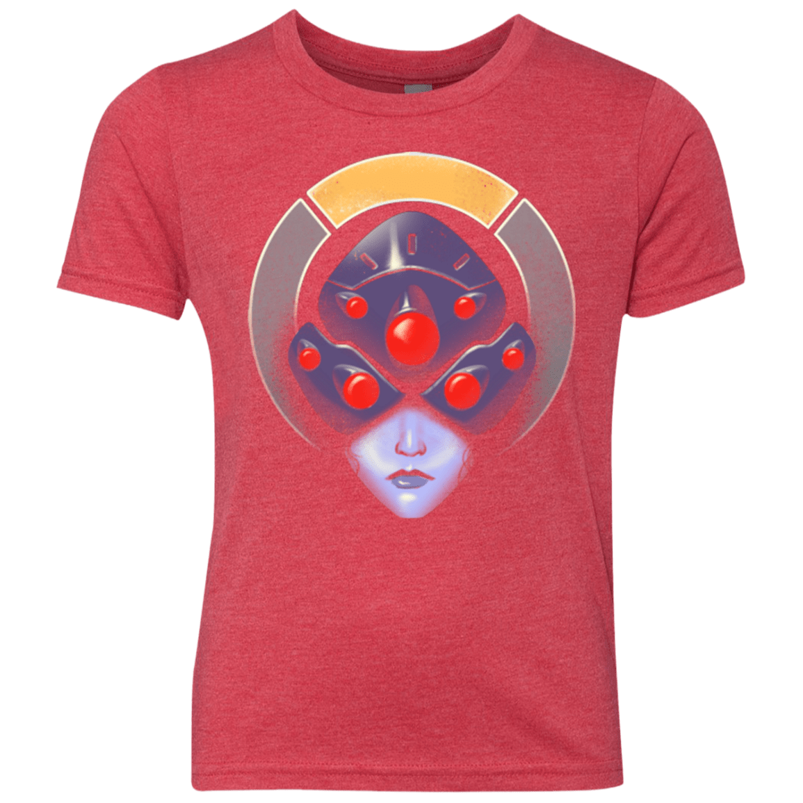 T-Shirts Vintage Red / YXS The Widow Assassin Youth Triblend T-Shirt