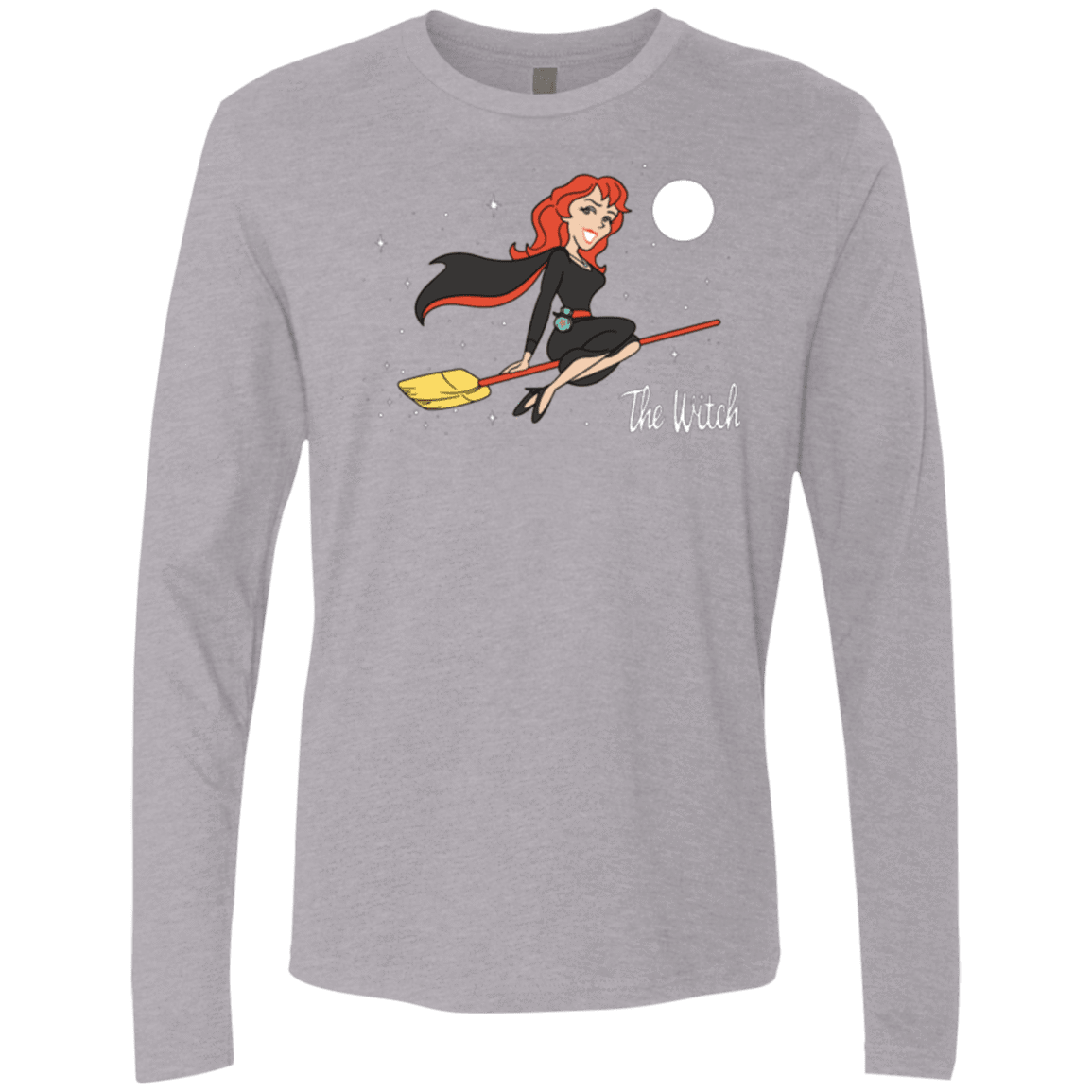 T-Shirts Heather Grey / Small The Witch Men's Premium Long Sleeve