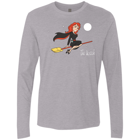 T-Shirts Heather Grey / Small The Witch Men's Premium Long Sleeve