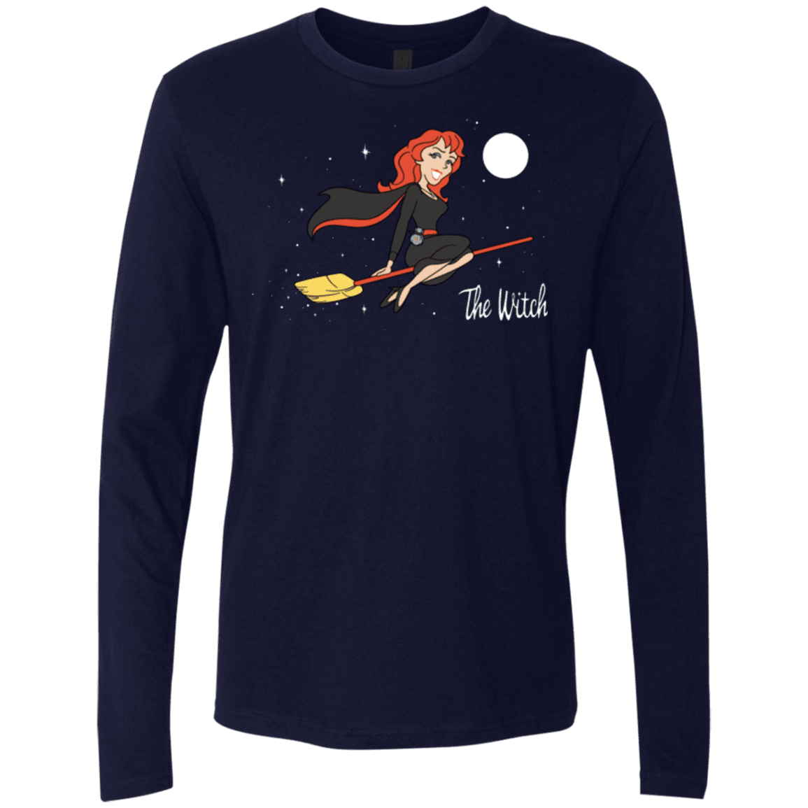 T-Shirts Midnight Navy / Small The Witch Men's Premium Long Sleeve