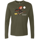 T-Shirts Military Green / Small The Witch Men's Premium Long Sleeve