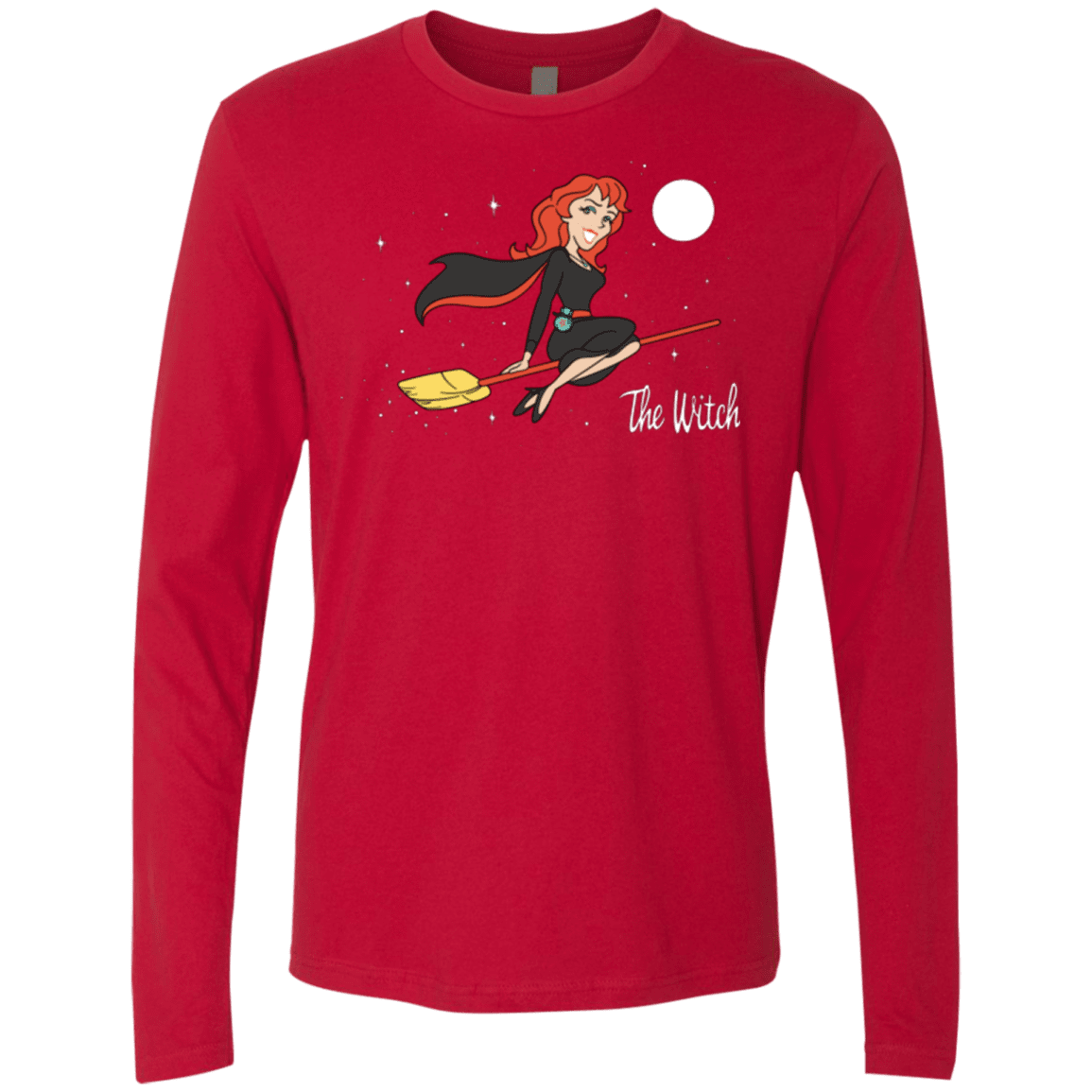 T-Shirts Red / Small The Witch Men's Premium Long Sleeve