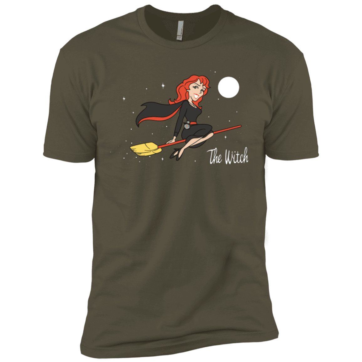 T-Shirts Military Green / X-Small The Witch Men's Premium T-Shirt