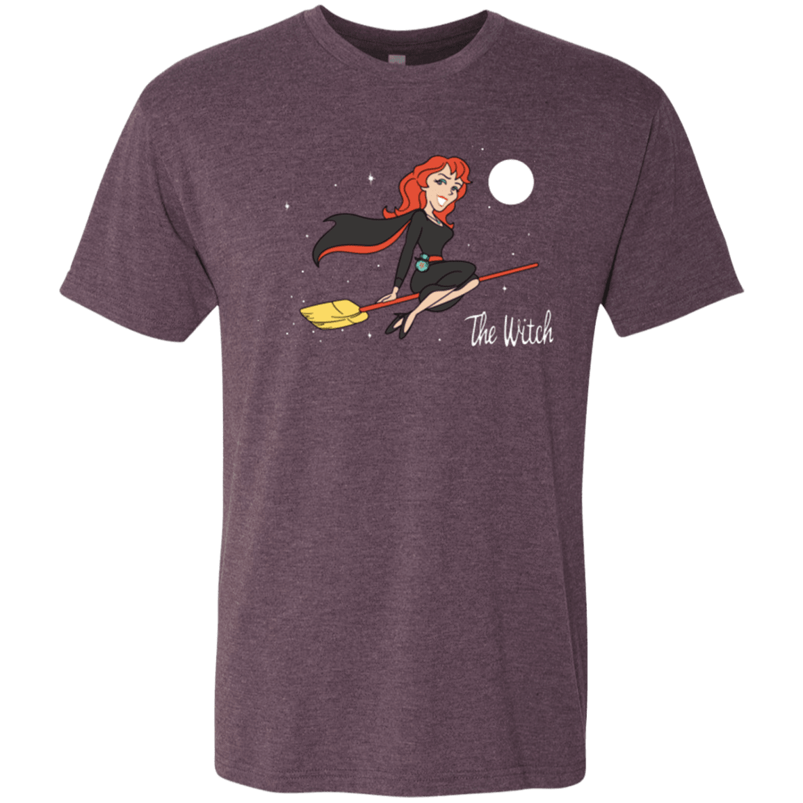 T-Shirts Vintage Purple / Small The Witch Men's Triblend T-Shirt