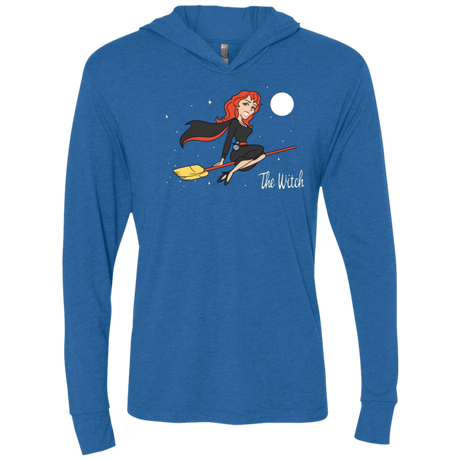 T-Shirts Vintage Royal / X-Small The Witch Triblend Long Sleeve Hoodie Tee