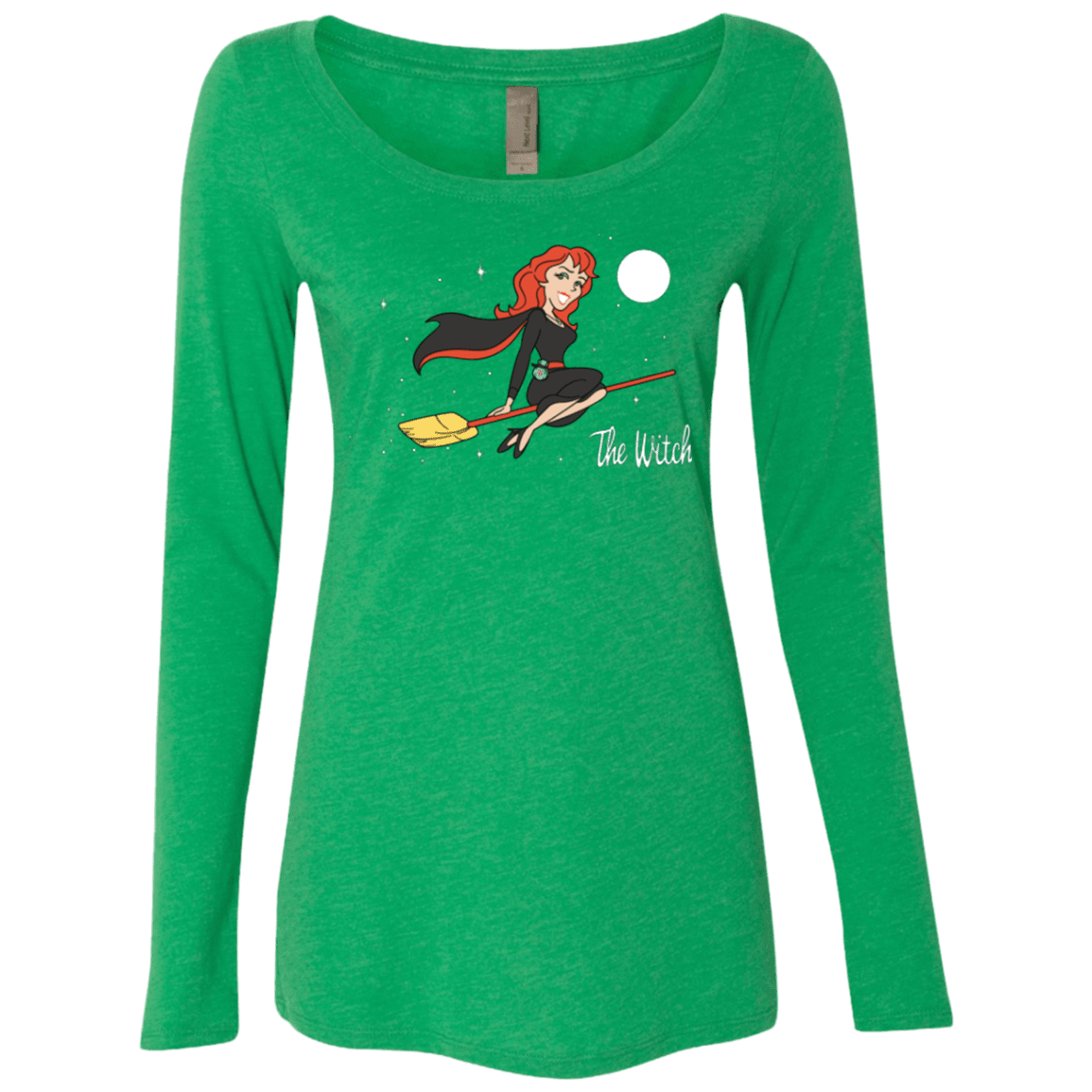 T-Shirts Envy / Small The Witch Women's Triblend Long Sleeve Shirt