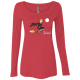 T-Shirts Vintage Red / Small The Witch Women's Triblend Long Sleeve Shirt