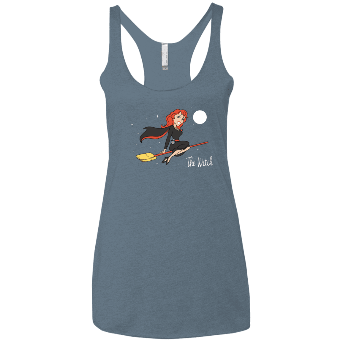 T-Shirts Indigo / X-Small The Witch Women's Triblend Racerback Tank