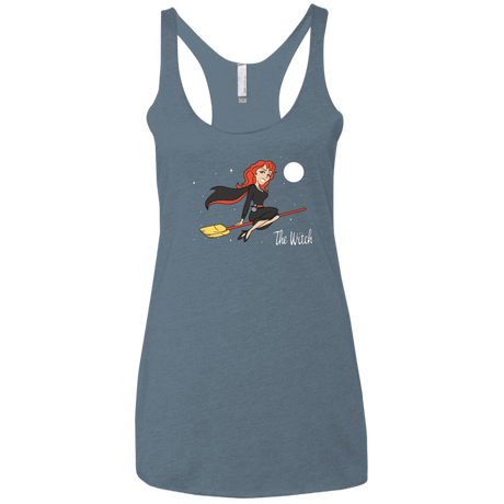 T-Shirts Indigo / X-Small The Witch Women's Triblend Racerback Tank