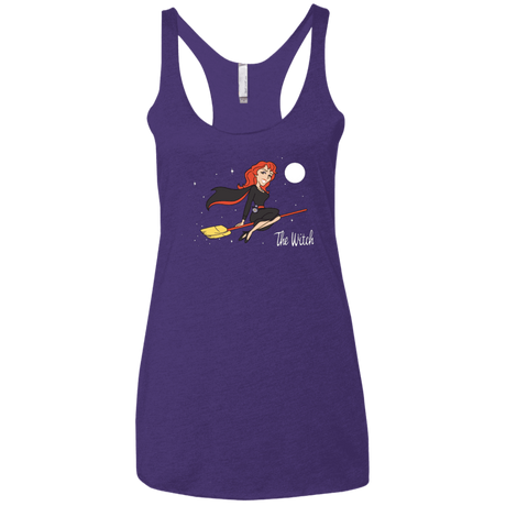 T-Shirts Purple / X-Small The Witch Women's Triblend Racerback Tank