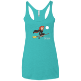 T-Shirts Tahiti Blue / X-Small The Witch Women's Triblend Racerback Tank