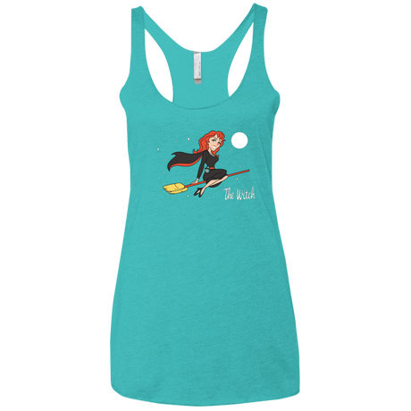 T-Shirts Tahiti Blue / X-Small The Witch Women's Triblend Racerback Tank