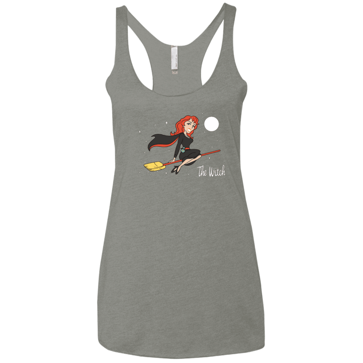 T-Shirts Venetian Grey / X-Small The Witch Women's Triblend Racerback Tank