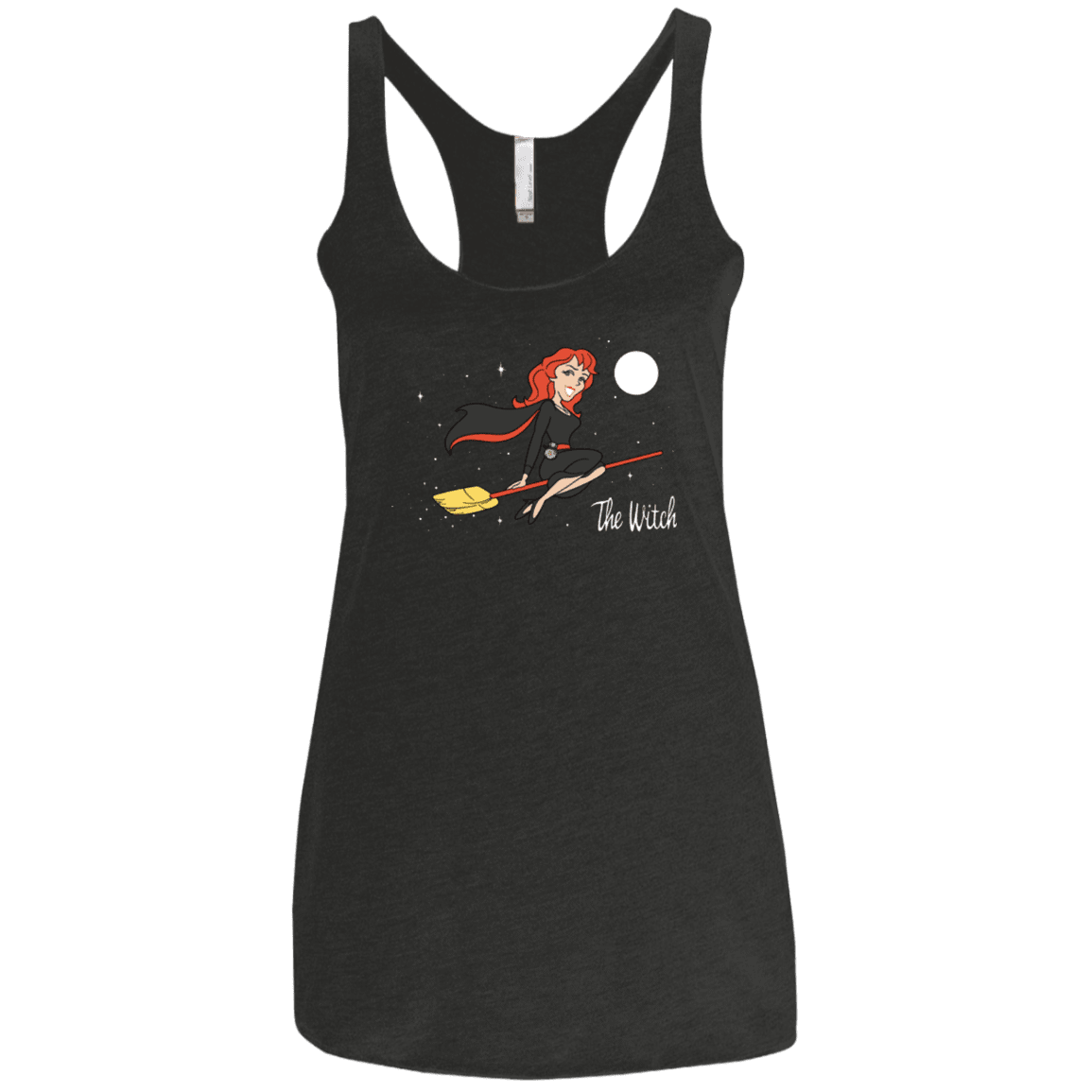 T-Shirts Vintage Black / X-Small The Witch Women's Triblend Racerback Tank