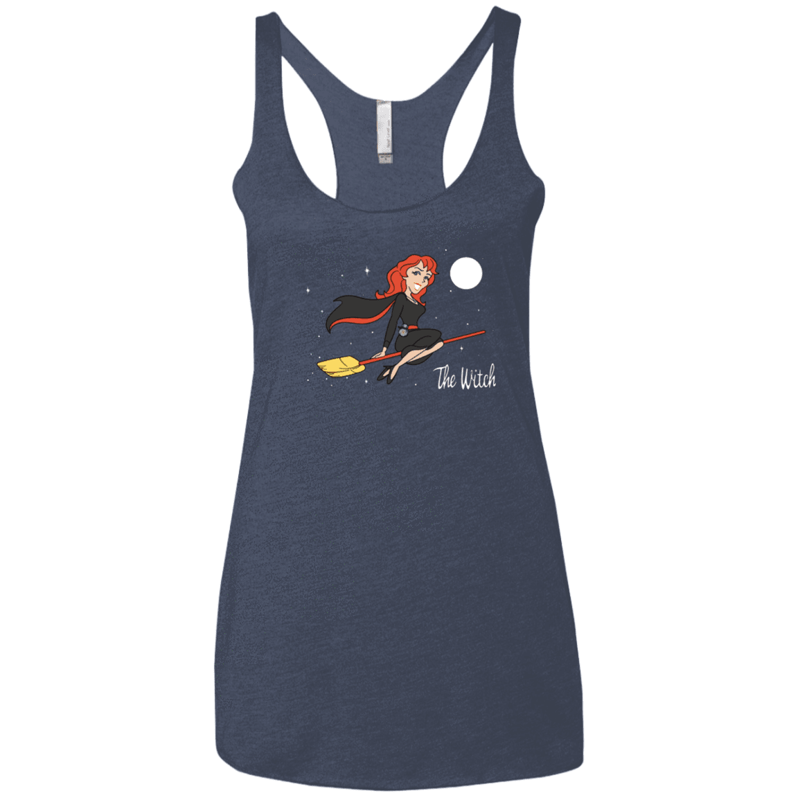 T-Shirts Vintage Navy / X-Small The Witch Women's Triblend Racerback Tank