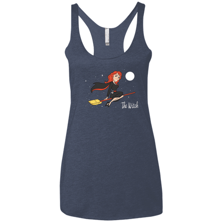 T-Shirts Vintage Navy / X-Small The Witch Women's Triblend Racerback Tank