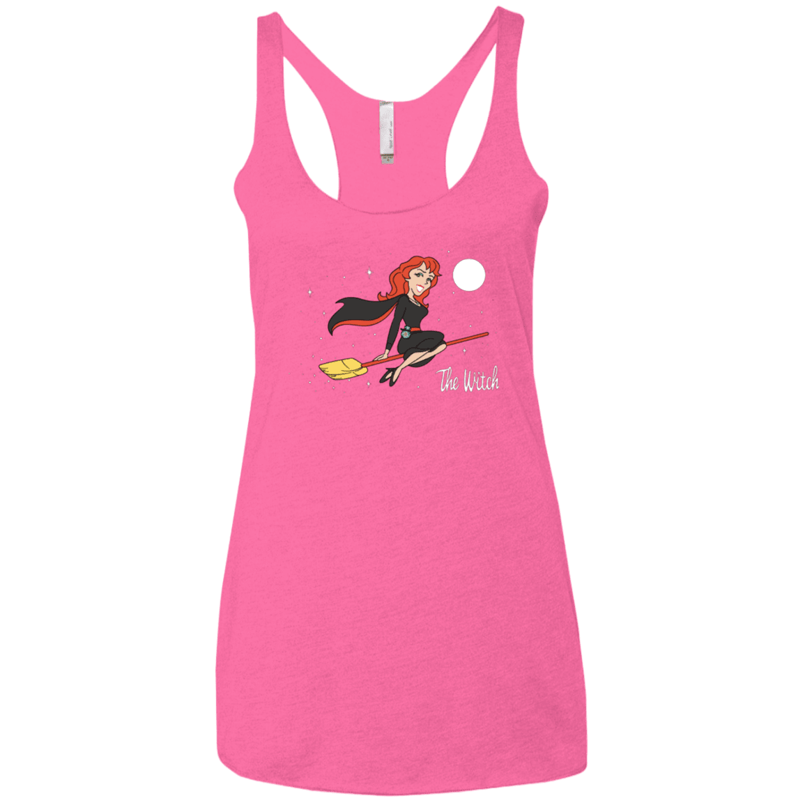 T-Shirts Vintage Pink / X-Small The Witch Women's Triblend Racerback Tank