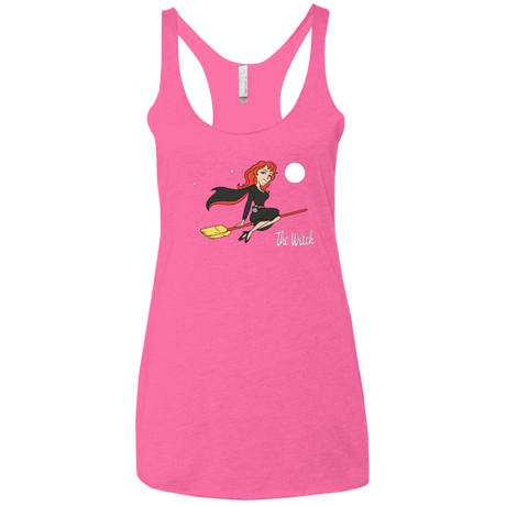 T-Shirts Vintage Pink / X-Small The Witch Women's Triblend Racerback Tank