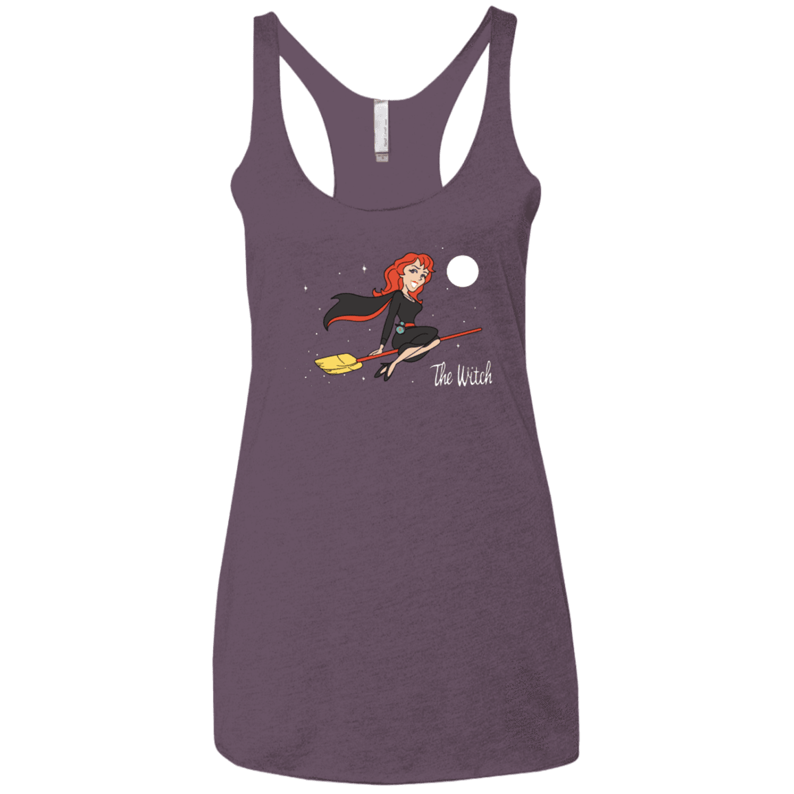 T-Shirts Vintage Purple / X-Small The Witch Women's Triblend Racerback Tank