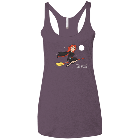 T-Shirts Vintage Purple / X-Small The Witch Women's Triblend Racerback Tank