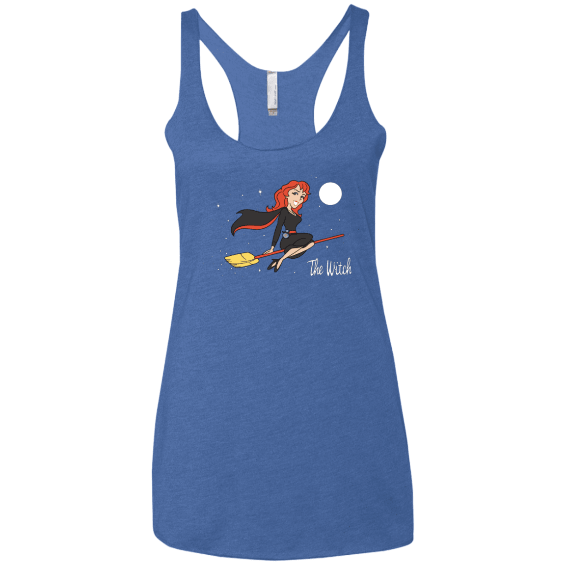 T-Shirts Vintage Royal / X-Small The Witch Women's Triblend Racerback Tank