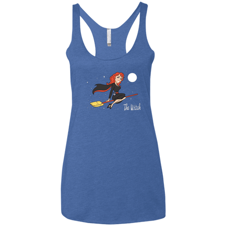 T-Shirts Vintage Royal / X-Small The Witch Women's Triblend Racerback Tank