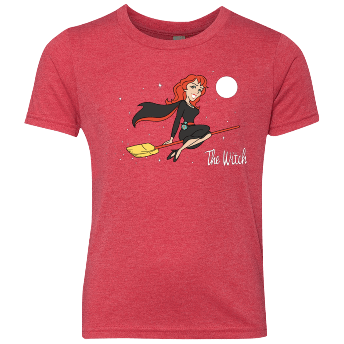T-Shirts Vintage Red / YXS The Witch Youth Triblend T-Shirt