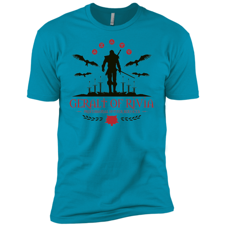 T-Shirts Turquoise / YXS The Witcher 3 Wild Hunt Boys Premium T-Shirt
