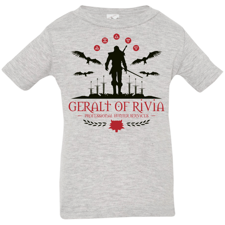 T-Shirts Heather Grey / 6 Months The Witcher 3 Wild Hunt Infant Premium T-Shirt
