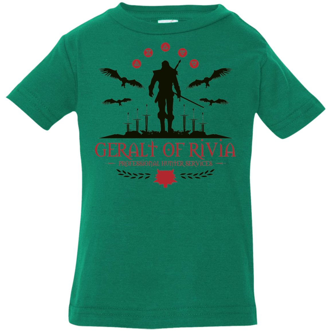 T-Shirts Kelly / 6 Months The Witcher 3 Wild Hunt Infant Premium T-Shirt