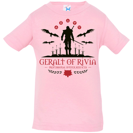 T-Shirts Pink / 6 Months The Witcher 3 Wild Hunt Infant Premium T-Shirt