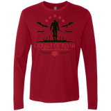 T-Shirts Cardinal / Small The Witcher 3 Wild Hunt Men's Premium Long Sleeve
