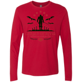T-Shirts Red / Small The Witcher 3 Wild Hunt Men's Premium Long Sleeve