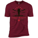 T-Shirts Cardinal / X-Small The Witcher 3 Wild Hunt Men's Premium T-Shirt