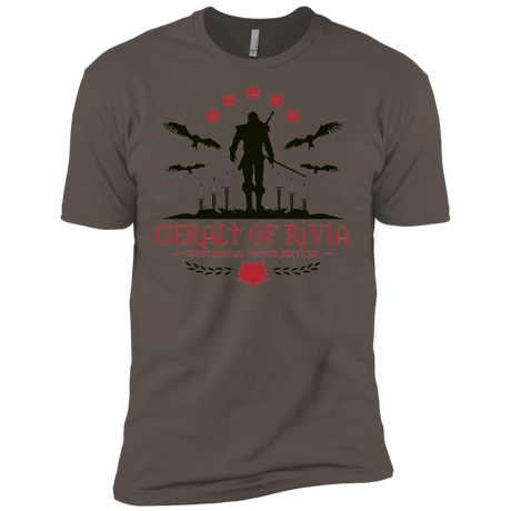 T-Shirts Warm Grey / X-Small The Witcher 3 Wild Hunt Men's Premium T-Shirt