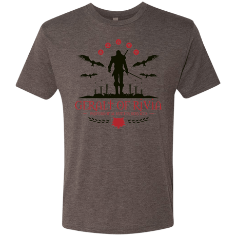 T-Shirts Macchiato / Small The Witcher 3 Wild Hunt Men's Triblend T-Shirt