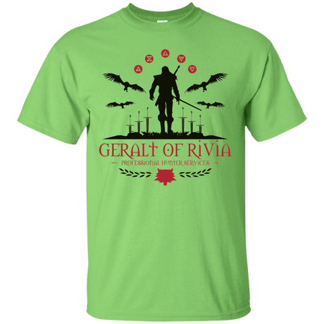 T-Shirts Lime / Small The Witcher 3 Wild Hunt T-Shirt