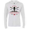 T-Shirts Heather White / X-Small The Witcher 3 Wild Hunt Triblend Long Sleeve Hoodie Tee
