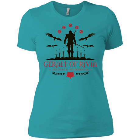 T-Shirts Tahiti Blue / X-Small The Witcher 3 Wild Hunt Women's Premium T-Shirt