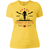 T-Shirts Vibrant Yellow / X-Small The Witcher 3 Wild Hunt Women's Premium T-Shirt