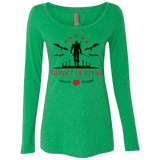 T-Shirts Envy / Small The Witcher 3 Wild Hunt Women's Triblend Long Sleeve Shirt