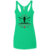 T-Shirts Envy / X-Small The Witcher 3 Wild Hunt Women's Triblend Racerback Tank