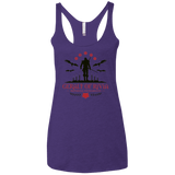 T-Shirts Purple / X-Small The Witcher 3 Wild Hunt Women's Triblend Racerback Tank