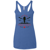 T-Shirts Vintage Royal / X-Small The Witcher 3 Wild Hunt Women's Triblend Racerback Tank