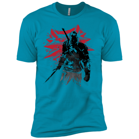 T-Shirts Turquoise / YXS The witcher sumi-e Boys Premium T-Shirt