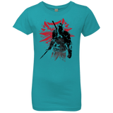 T-Shirts Tahiti Blue / YXS The witcher sumi-e Girls Premium T-Shirt