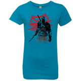 T-Shirts Turquoise / YXS The witcher sumi-e Girls Premium T-Shirt