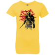 T-Shirts Vibrant Yellow / YXS The witcher sumi-e Girls Premium T-Shirt
